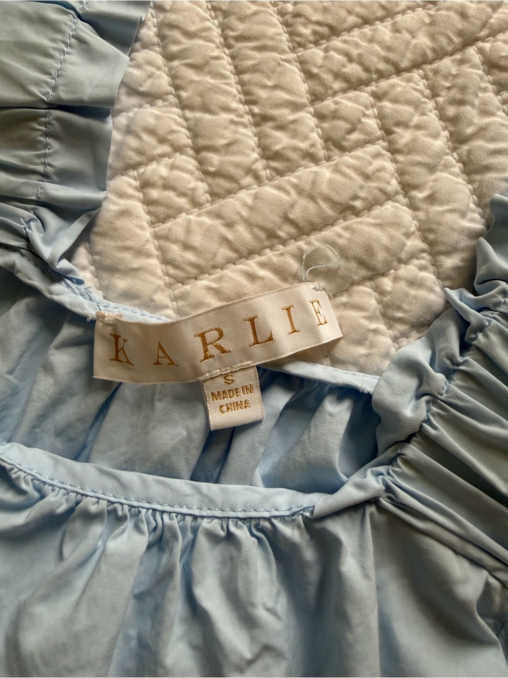 Light Blue Top - Picture 8 of 11